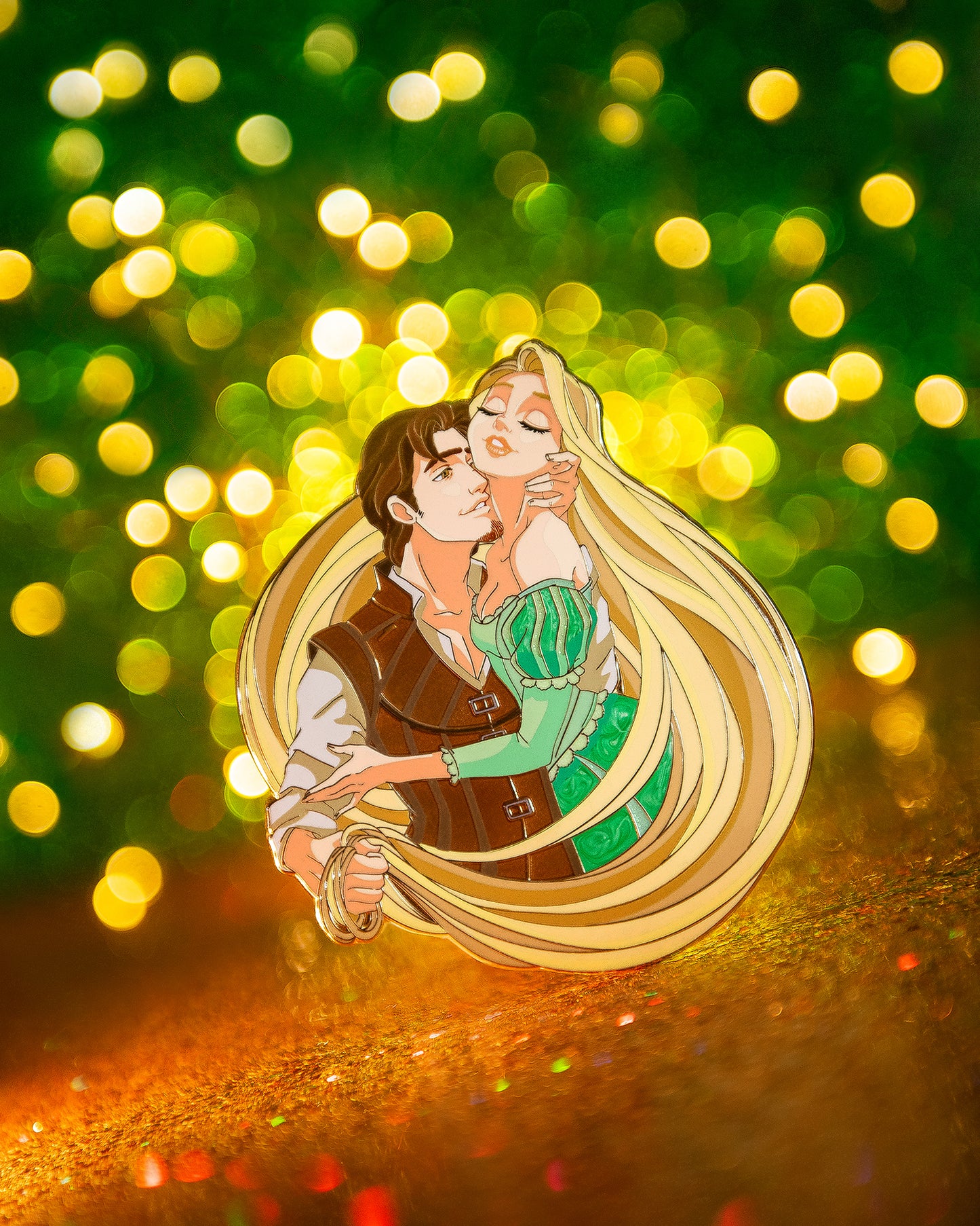 Entangled Bundle- Pink and Green Dress