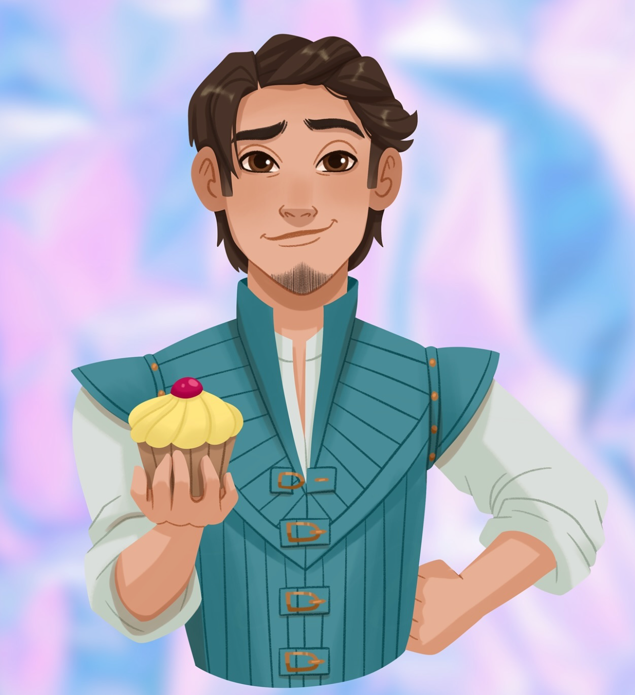 Moody Babes Yellow Cupcake