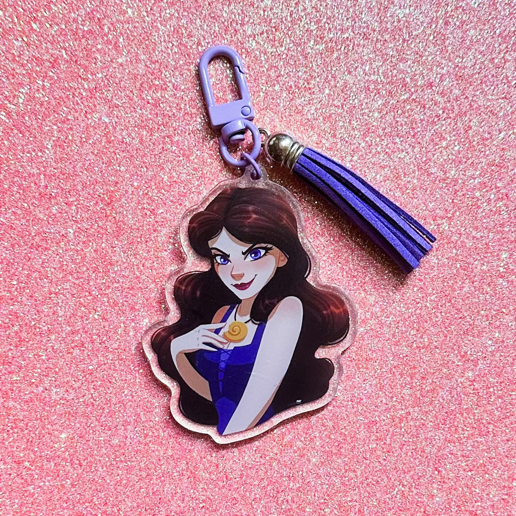 Moody Babes Keychain with Tassel