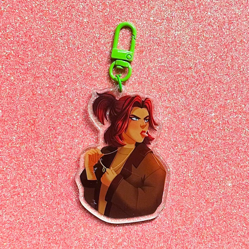 Moody Babes Keychain Plain