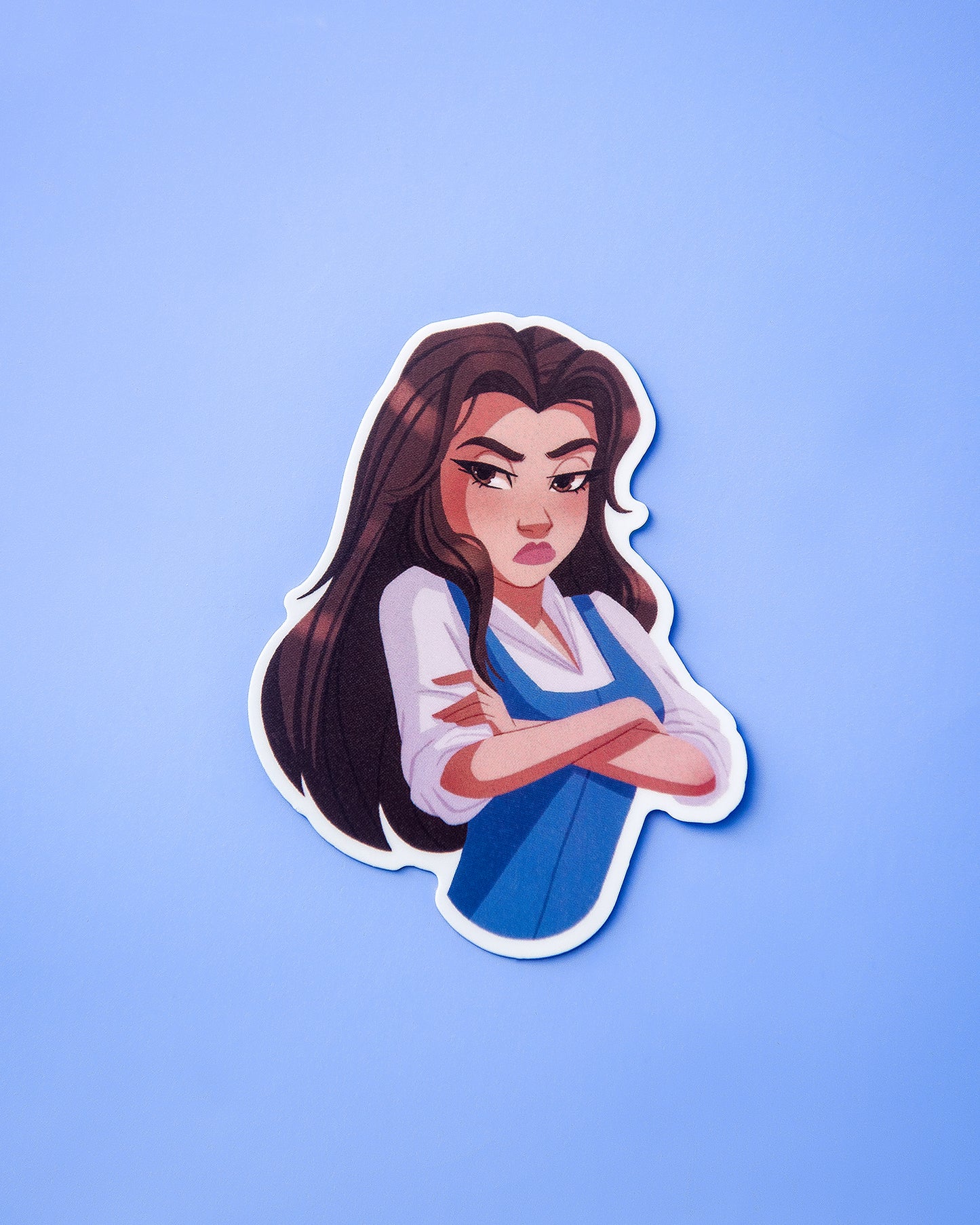 Moody Babes Clear Stickers