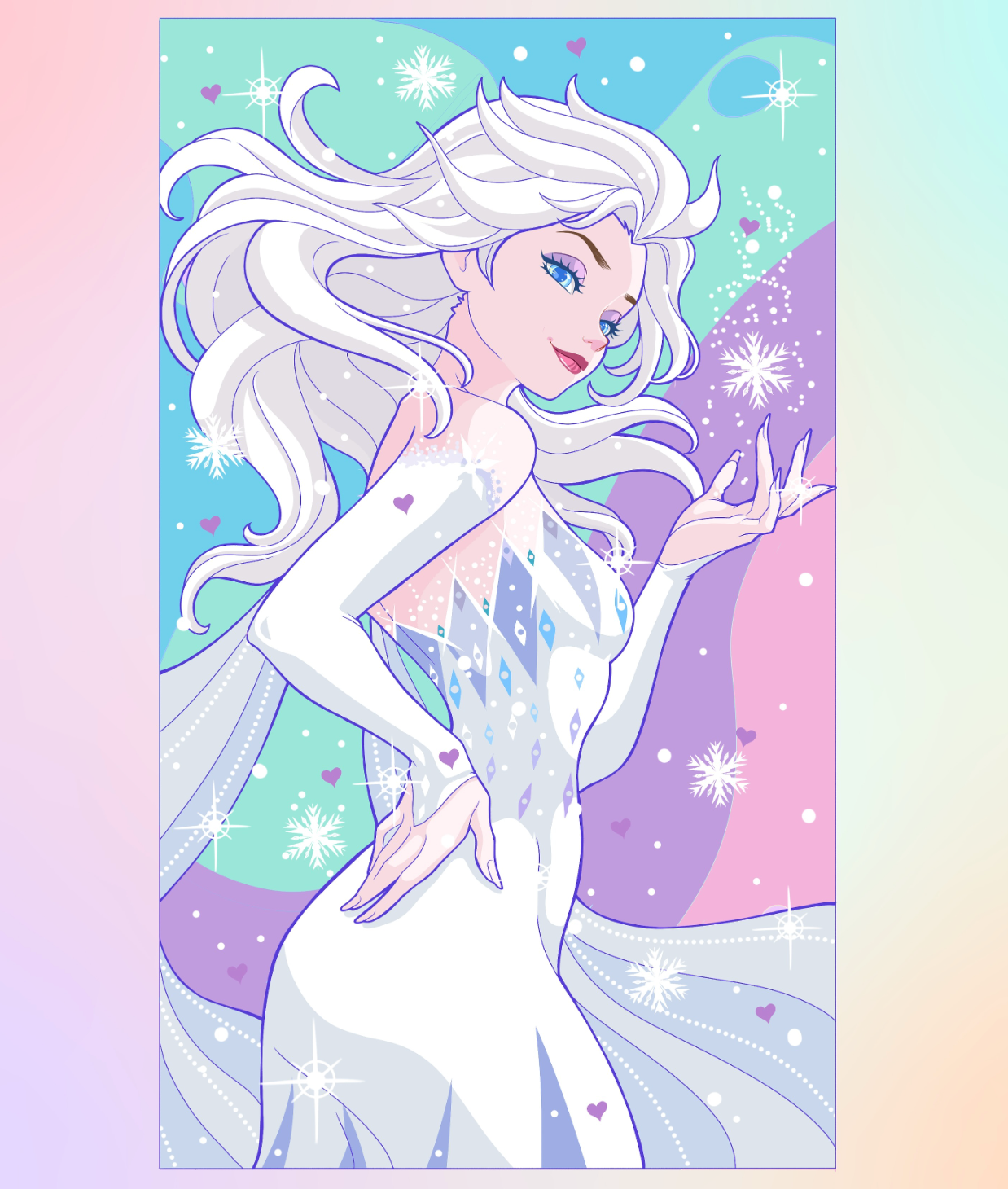 Summer Sweetheart Snowflake Presale