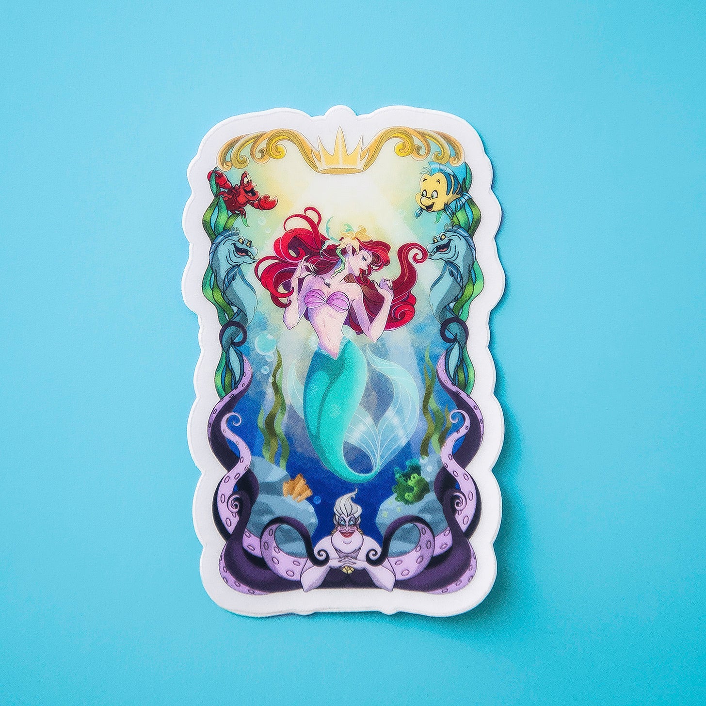 Sirens Sticker Dancing Siren Clear Sticker – LC Pins